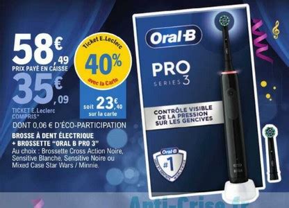 Anti crise fr Brosse à dents électrique Oral B chez Leclerc IDF Nord