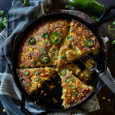 Cheddar Corn And Jalapeño Cast Iron Cornbread Mendel Library