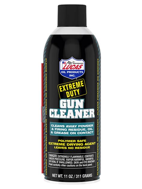 Extreme Duty Gun Cleaner Lucas Oil Products Inc Keep That Engine Alive