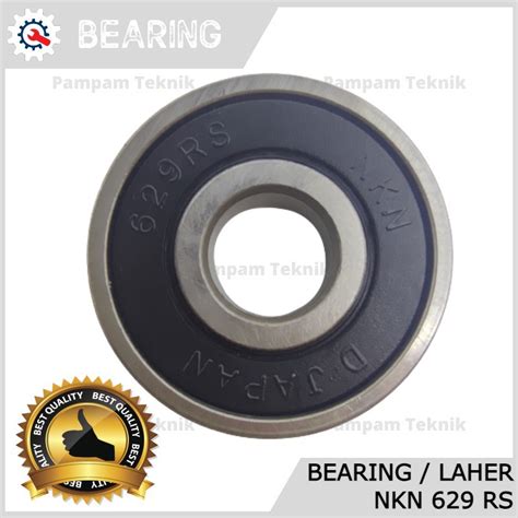 Jual Bearing Laher Nkn Rs Zz Tutup Karet Besi Indonesia Shopee