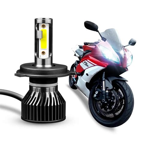 1pc motocicleta led farol 35w 6000k branco lâmpada luzes de nevoeiro