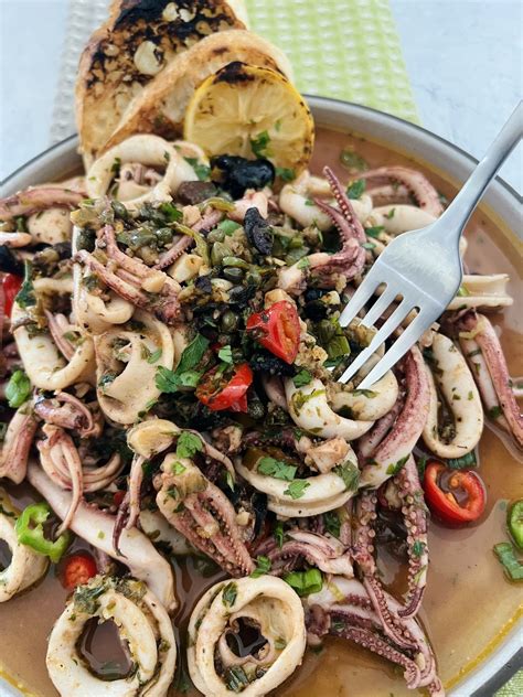 Sauteed Calamari Quick And Easy Not Fried Mangia With Michele