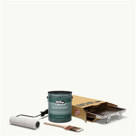 Behr Gal Ppu Ultra Pure White Extra Durable Semi Gloss Enamel