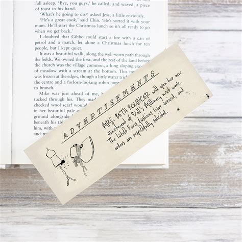 Little Women Pickwick Portfolio Bookmark – Literary Craft Parlour