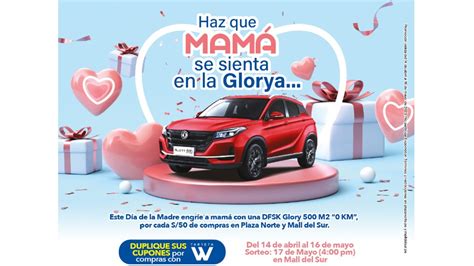 Plaza Norte Y Mall Del Sur Se Unen Con DFSK Glory Para Regalar Una