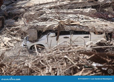 Chile Earthquake Damage stock image. Image of disaster - 91503419