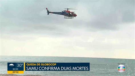 Helicóptero da Globo cai em Recife e deixa mortos