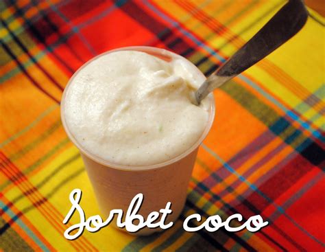 Sorbet Coco Les Antilles Sabine Oignons