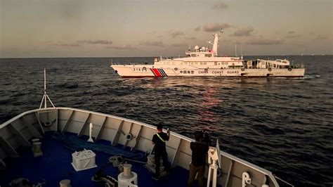 Philippine Chinese Ships Collide Near Second Thomas Shoal Beijing