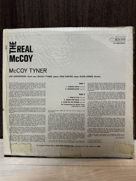 Yahoo Lp The Real Mccoy Mccoy Tyner