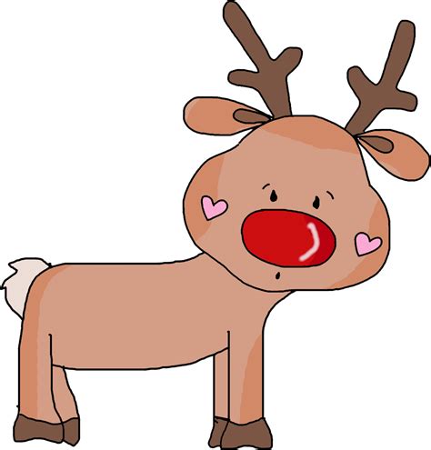 Free Reindeer Clipart 10 Cute Reindeer And Rudolph Reindeer