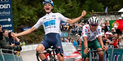 TOUR DE LAVENIR 2023 GIULIO PELLIZZARI VINCE LULTIMA TAPPA IL