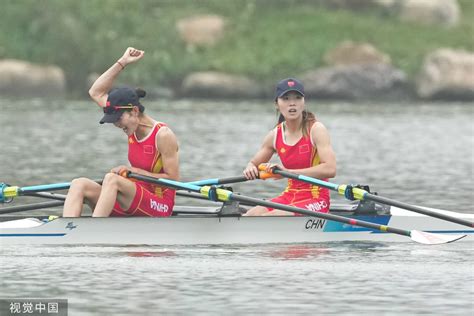 中国代表团获亚运首金！赛艇女子项目邹佳琪 邱秀萍夺冠 北京时间