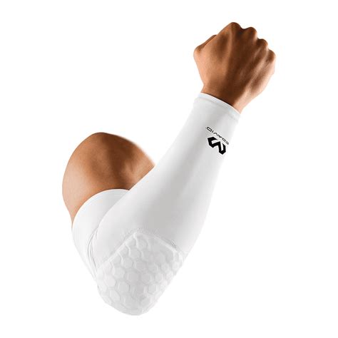 Mcdavid 6500 Hex Padded Arm Sleeve, Compression Arm Sleeve w/ Elbow Pad for Football, Volleyball ...