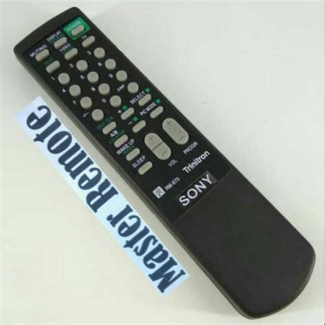 Jual Remot Remote Tv Sony Tabung Trinitron Rm Shopee Indonesia