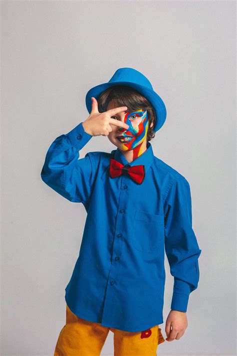 Boy in Traditional Mask · Free Stock Photo