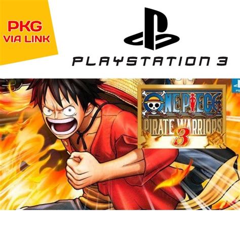 Jual TERBARU ONE PIECE PIRATE WARRIORS 3 GAME PS3 CFW HFW HEN VIA