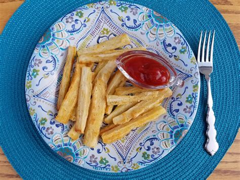 Baked Yuca Fries Aidas Kitchen