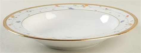 Petite Fleur Rim Soup Bowl By Sko Replacements Ltd