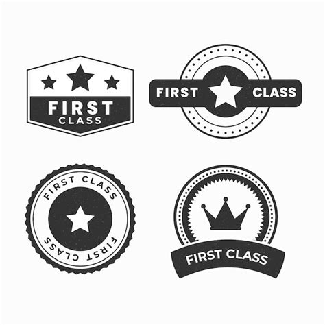 Free Vector | Flat design first class stamp collection