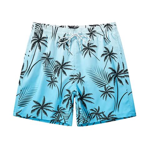 Custom Plus Size Colorful All Over Printed Beach Shorts Men Quick Dry Swim Truncks Swimwear