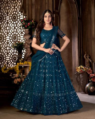 ZEEYA MEHAK INDIAN DESIGNER TRADITIONAL WEDDING LEHENGA CHOLI DUPATTA WOMEN PARTY WEAR GHAGRA ...