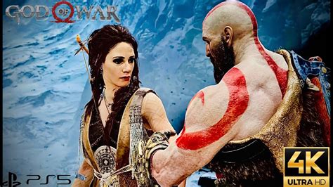 Kratos Meets Freya Scene God Of War Walkthrough Gameplay Part 5