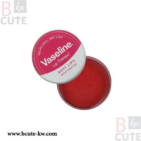 Vaseline Lip Therapy Lip Balm Rosy Lips In Tin G Bcute Kw