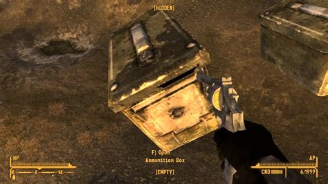 Fallout New Vegas Easter Egg Ammo Boxes Youtube