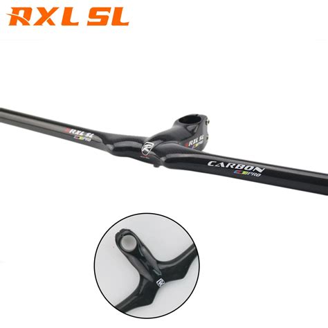 RXL SL Bike Handlebar Carbon MTB Black Mountain Carbon Handlebar MTB Integrated Handlebars With ...