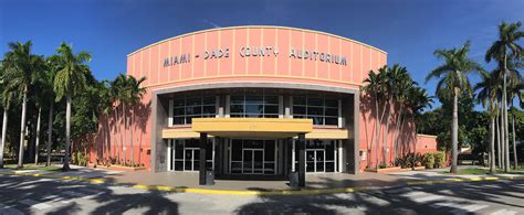 Facility Miami Dade County Auditorium