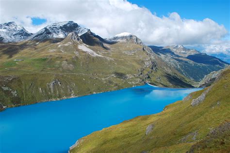 Moiry Staumauer Wehr Wallis Erleben