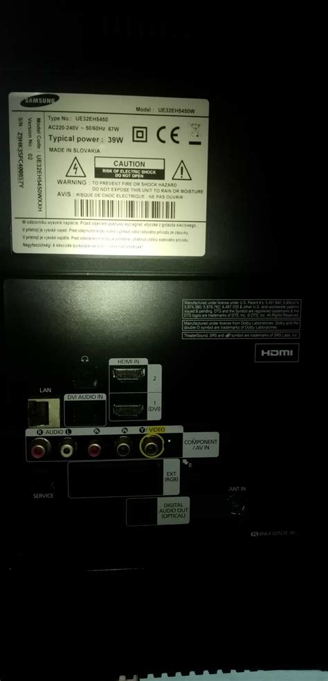 Telewizor Samsung 32 Cale UE32EH5450 LED Pilot Oryginalny Jak Nowy