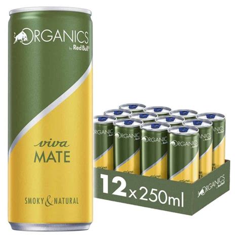 Organics By Red Bull Viva Mate Dosen Bio 12er Pack 12 X 250 Ml Ab 10