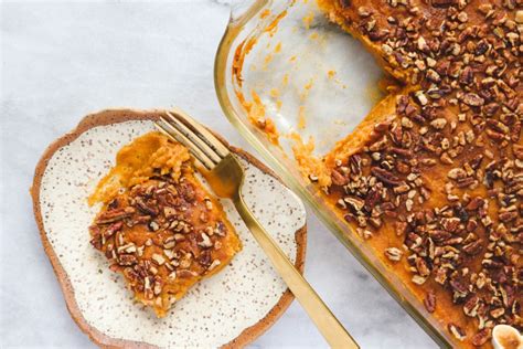 Healthy Sweet Potato Casserole Vegan From My Bowl