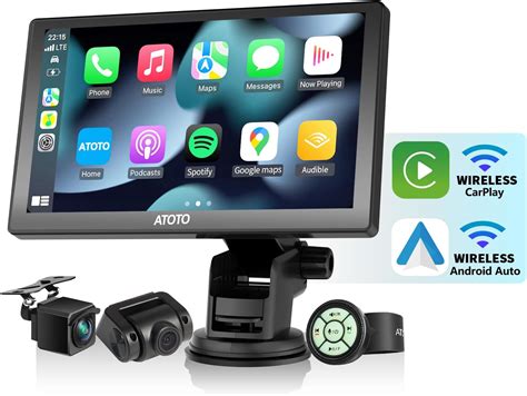 Amazon ATOTO P9 4G LTE WiFi Chatgpt Wireless CarPlay Android