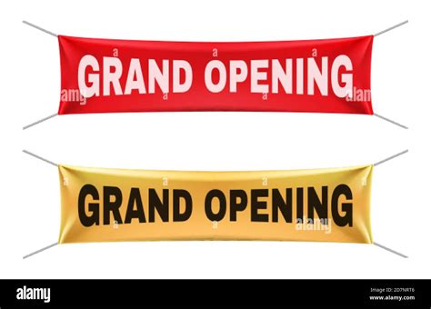 Grand Opening Banner Clip Art