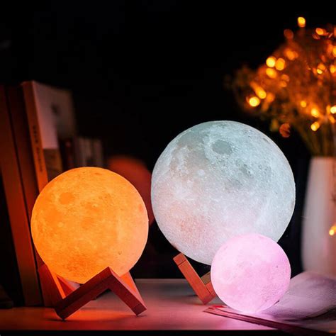 Lampe Lune Led Demi Lune