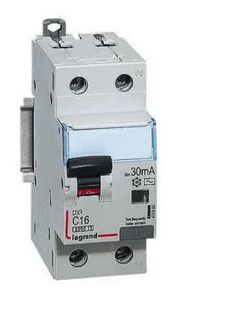 Legrand 25A DX3 2 Pole HPI Type RCBOs For AC Applications 411415 At Rs