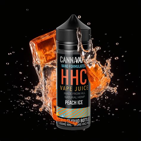 Peach Ice Hhc Vape Juice E Liquid