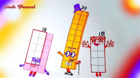 Numberblocks 20s