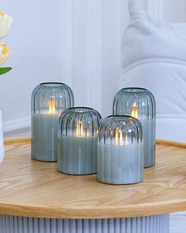 Amazon Lezonic Rechargeable Flickering Flameless Candles Battery