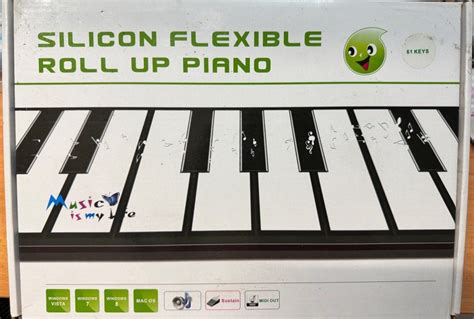 Silicon Flexible Roll Up Piano Keys Hobbies Toys Music Media