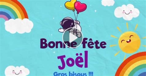 Carte Joyeuse fête Joël le 13 Juillet CyberCartes