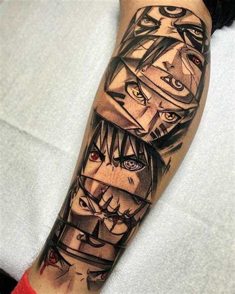120 Anime Tattoos So Cool They Go Beyond Plus Ultra Naruto Tattoo