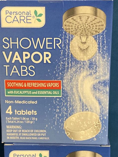 Pack New Shower Vapor Tabs Effervescent Vapor Steam Tablets Tablets