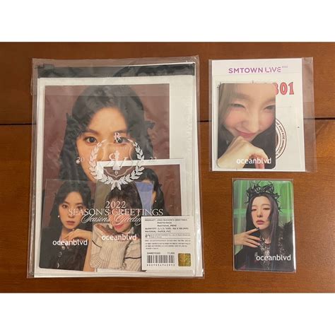 Jual Official Red Velvet Irene Seulgi Photocards Photo Pack Sg22 Ar