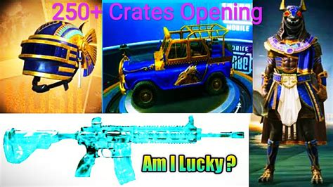 Opening 250 Free Crates Classic Premium Supply Royal Pass And Other