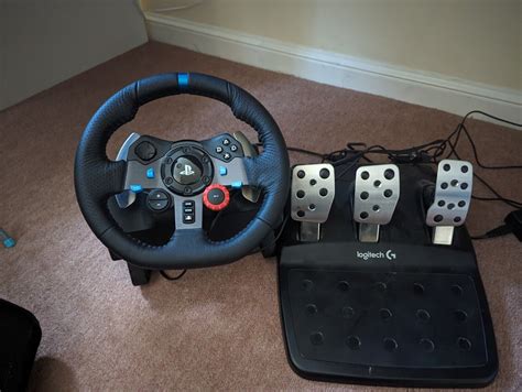 Logitech G Steering Wheel And Pedals Of Race Trueforce Hz Force