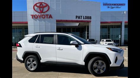 2022 Toyota Rav4 Xle With Convenience Package In White Walk Around What